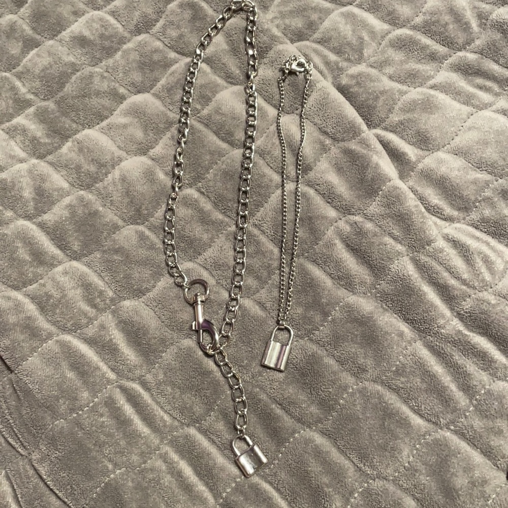 Cute lock necklaces